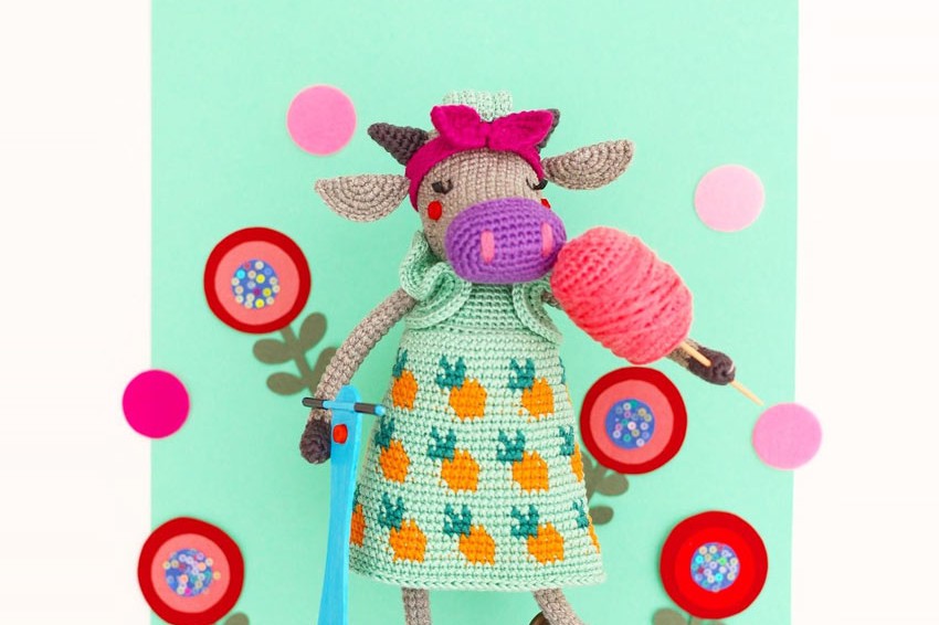 the pink loop - inspirational crochet