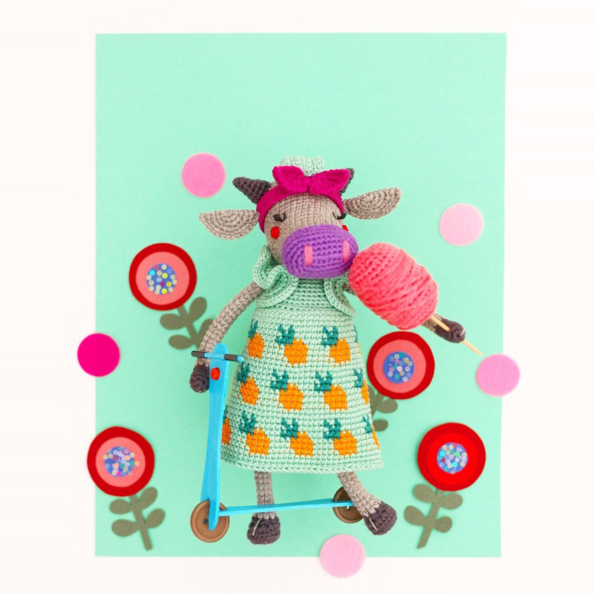 the pink loop - inspirational crochet