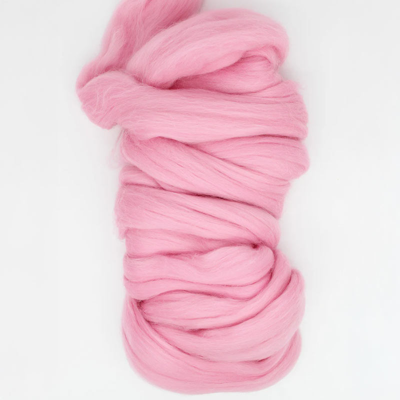 the pink loop - materials for both crochet and knitting