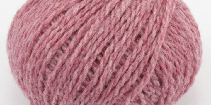 the pink loop - materials for both crochet and knitting