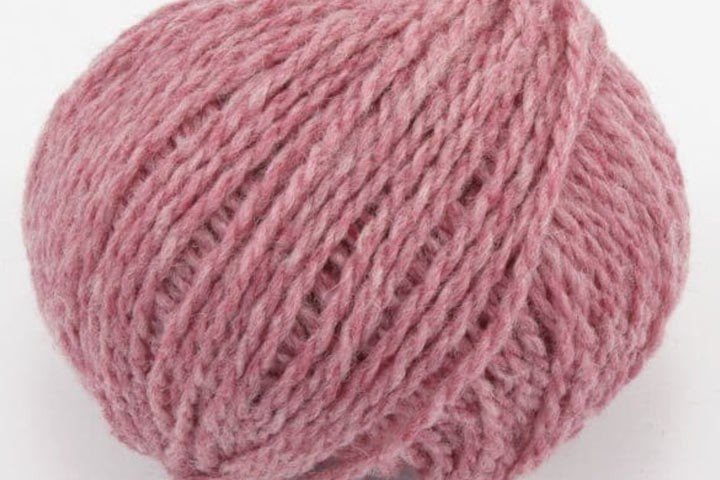 the pink loop - materials for both crochet and knitting